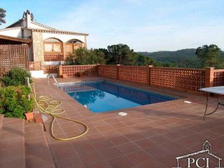 Detached house with private pool.