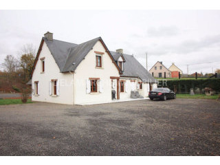 Single Story Stone House With Garden..