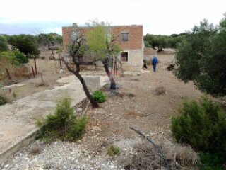 MALI LOŠINJ - ĆUNSKI - građevinski teren sa kućom + negrađev