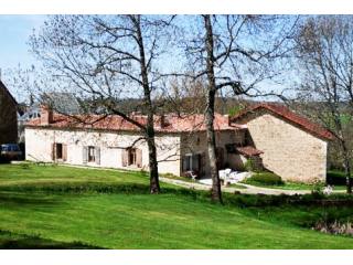 Country House With Attached Barn In..
