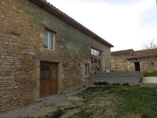Village house with walled garden