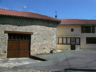 Stone House With Barn In The..