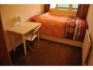 Single with double bed near Baker..