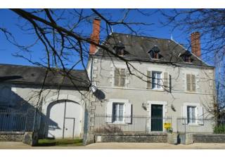 Large village property with garden