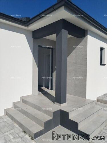 Marčana, kuća 125 m² s bazenom. Novogradnja. - 2