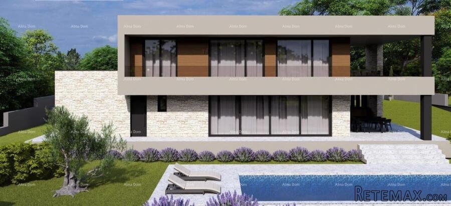 Građevinsko zemljište s idejnim projektom – Poreč, Žbandaj.. - 2