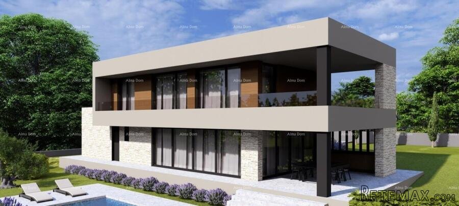 Građevinsko zemljište s idejnim projektom – Poreč, Žbandaj.. - 3