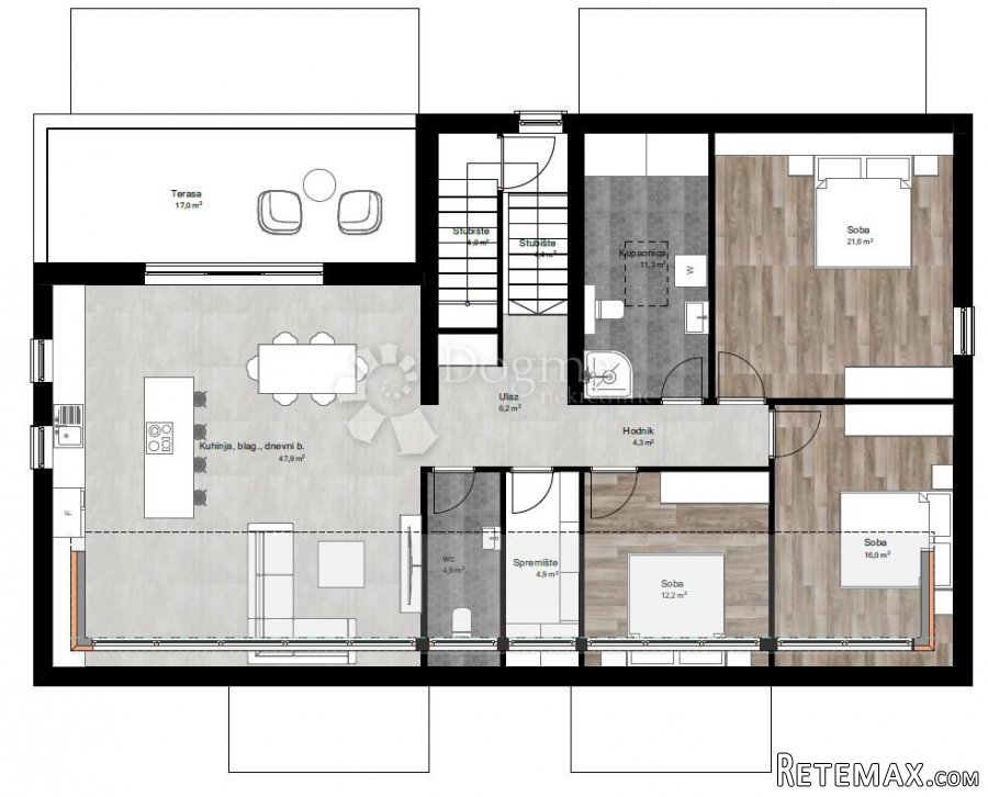 Komforni penthouse s otvorenim pogledom na zapad - 3