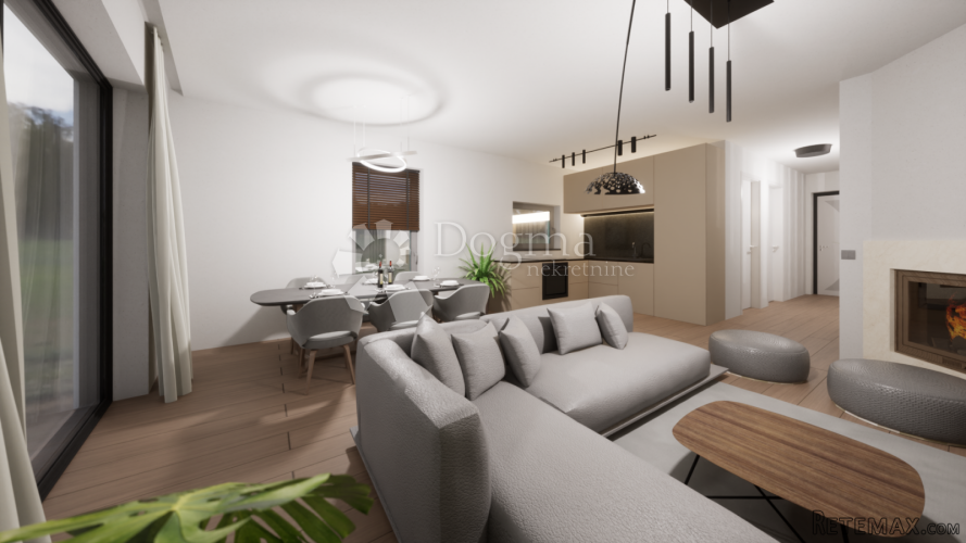 Novogradnja, Duplex kuća sa bazenom i pogledom na more - 10