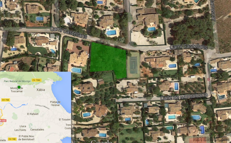 V1573 - Land Plot Located On The Montgo..