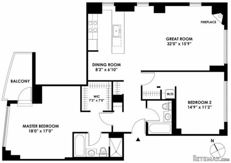 2 Bedrooms - Condo - New York State -.. - 2