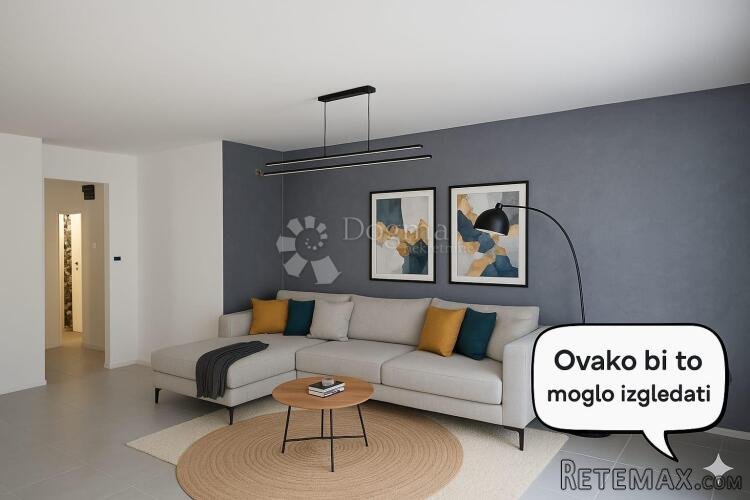 Dvosobni stan s mogućnošću uređenja – Mikulići - 2
