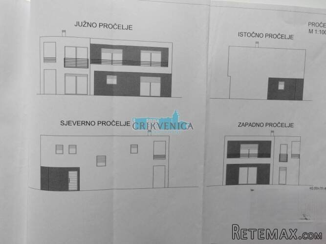 CRIKVENICA - PARCELA S GRAĐEVINSKOM DOZVOLOM ZA VILU - 4