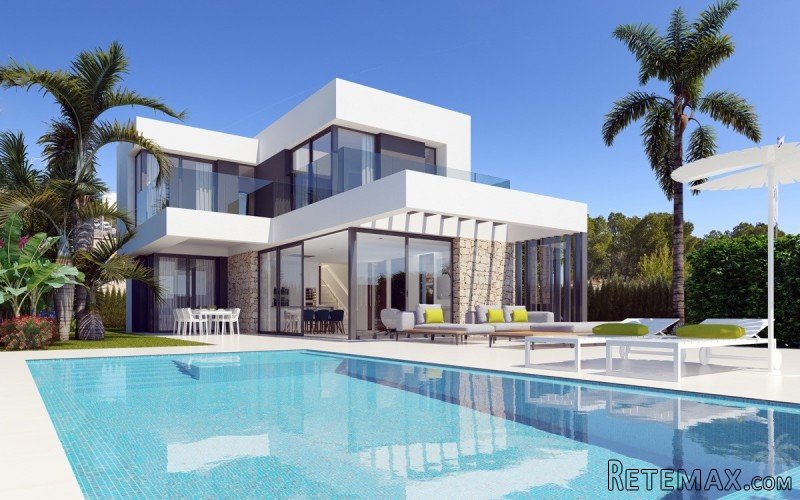 Beautiful project with new build villas with sea view in..