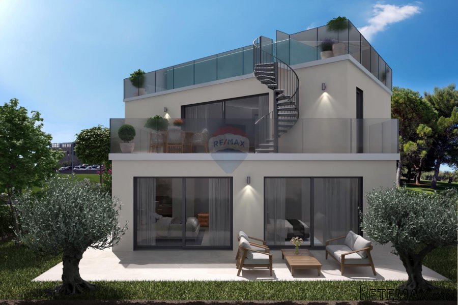 Umag, Crveni Vrh, iznimno građevinsko zemljište s projektom - 7