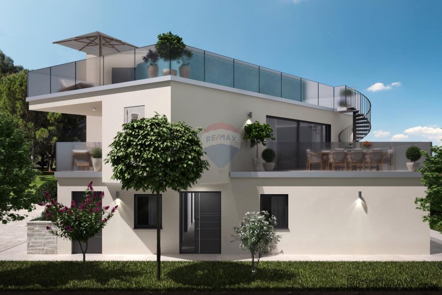Umag, Crveni Vrh, iznimno građevinsko zemljište s projektom - 9