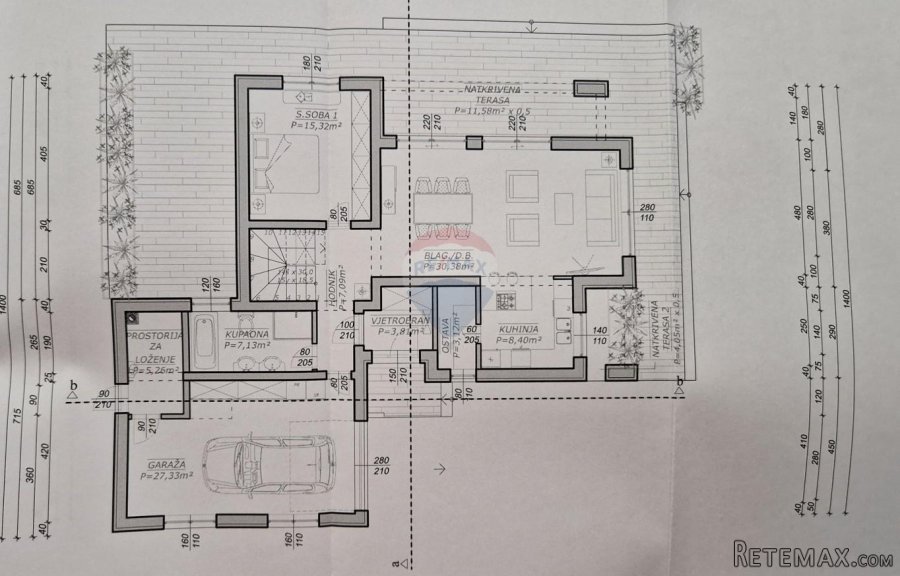 Građevinski teren sa dozvolom za gradnju 539 m2 - 4