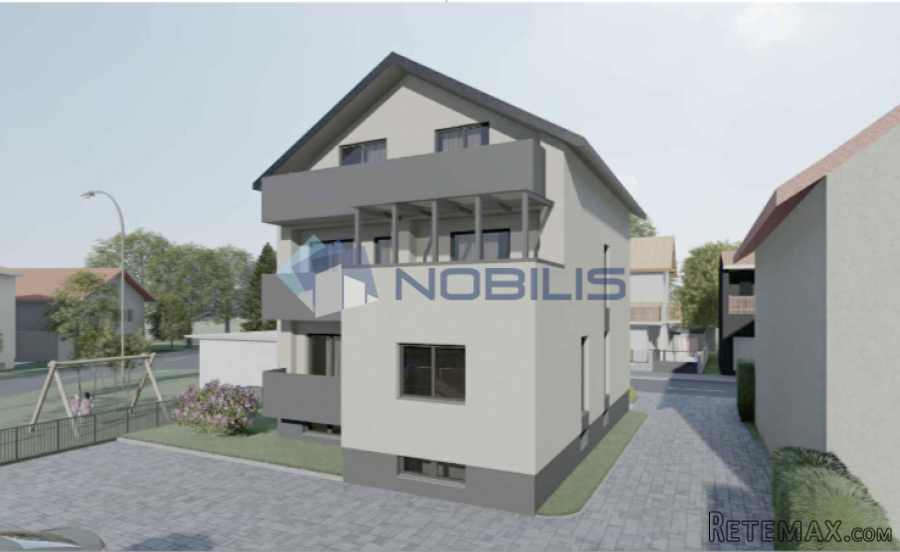 Varaždin, centar, trosobni stan 89.60 m2, prizemlje - 4