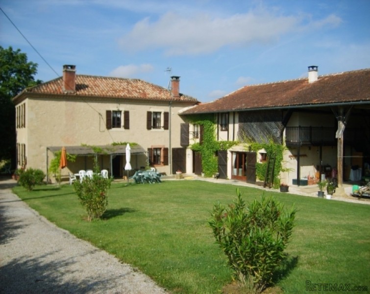 19th century stone farmhouse with pool..