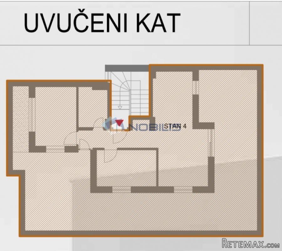 Varaždin, centar, 79 m2, moderan dvosobni stan, 2. kat - 7
