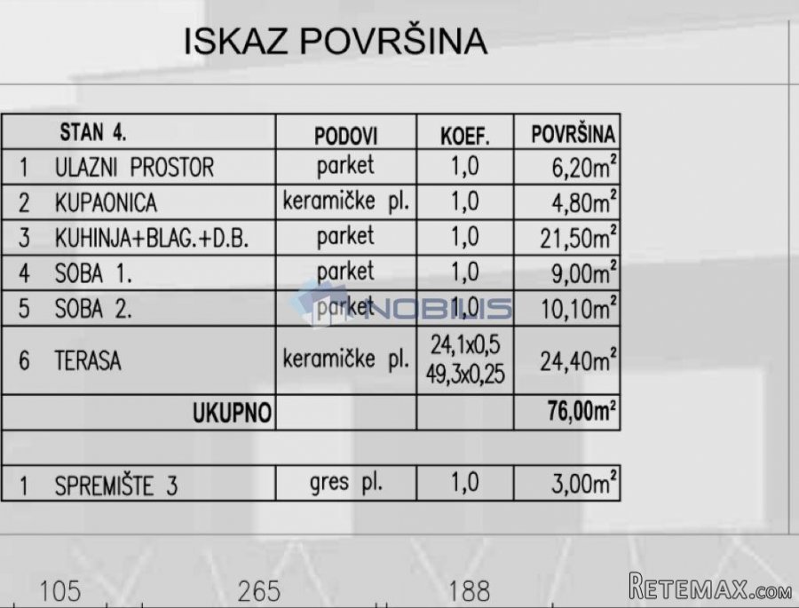 Varaždin, centar, 79 m2, moderan dvosobni stan, 2. kat - 8