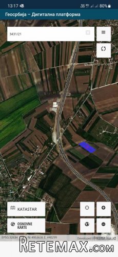 Poljoprivredno zemljiste 2.38ha u Boljevcima-Surcin