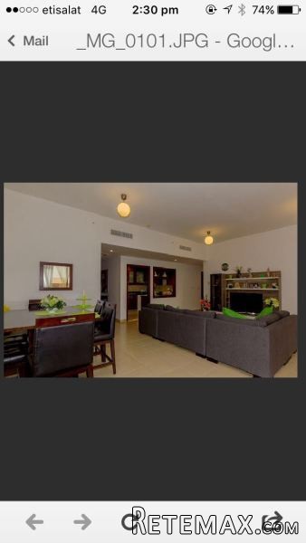 Soothing Views of Sea and JBR Walk, 2 Br - 2