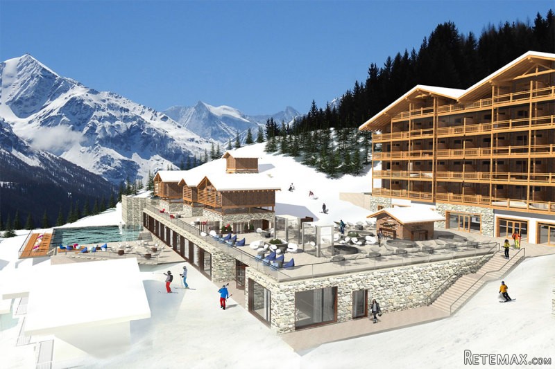 Ski in and out 3 bedroom off plan..