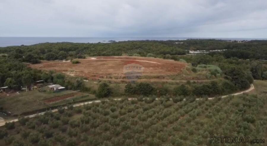 Istra, Funtana - 1389 m2 otvoreni pogled na more