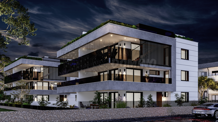 Apartman s bazenom na krovnoj terasi! Grad Krk! - 2