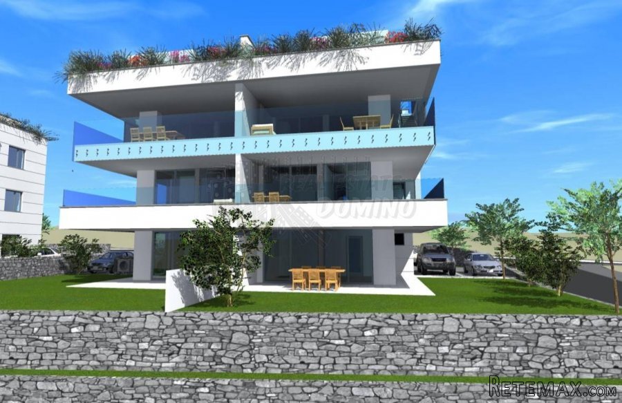 Apartman u novogradnji s okućnicom! Grad Krk! - 2