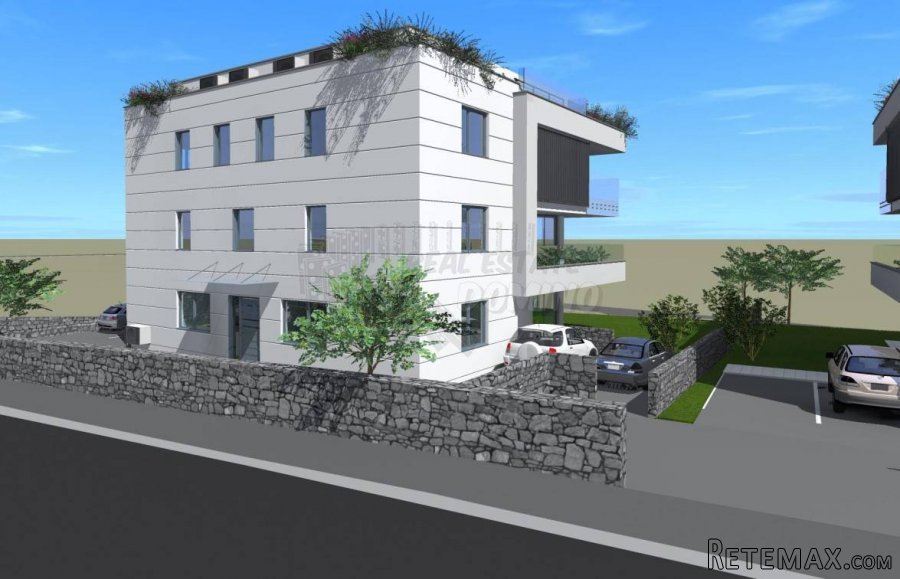 Apartman u novogradnji s okućnicom! Grad Krk! - 4