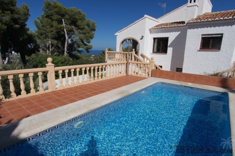 3 Bedrooms villa with sea view for sale in Javea. The..