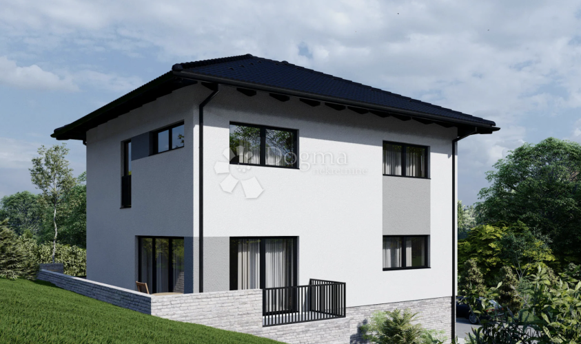 Podsljemenska zona, zemljište sa idejnim projektom, 1012m2 - 3