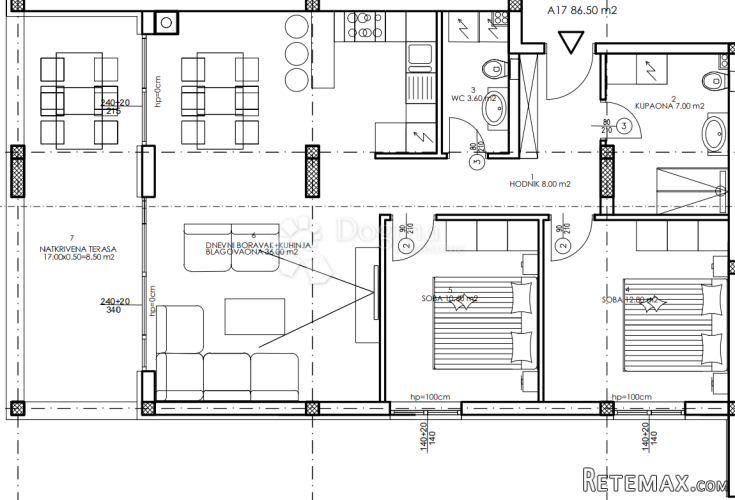 Novogradnja Veli Vrh - 2. kat, 86 m2 (A17) - 3