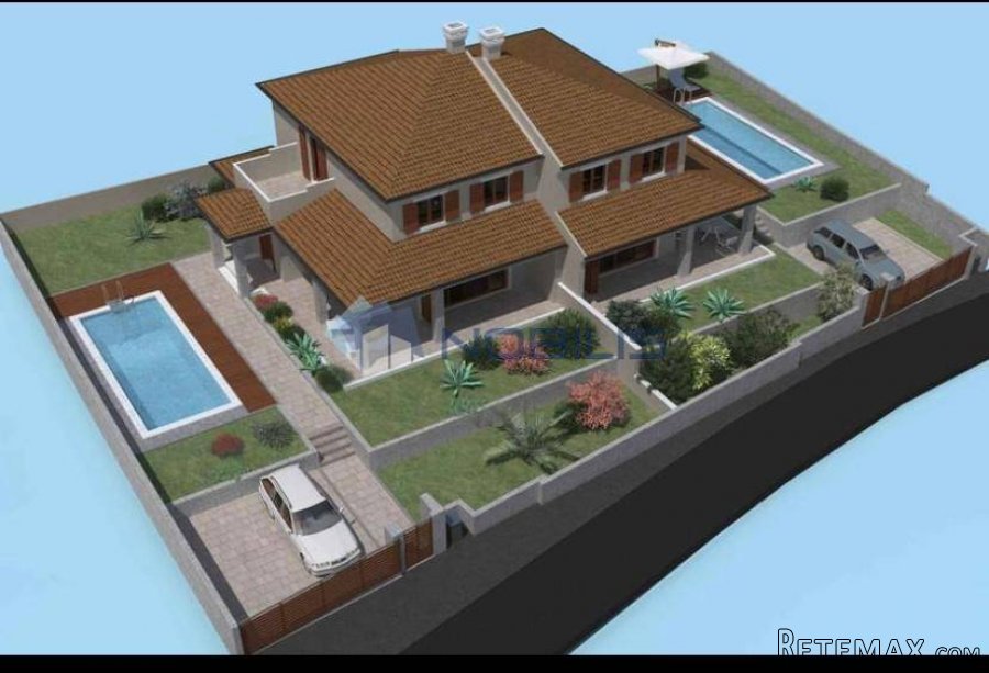 Umag, moderna dvojna kuća 156 m2 sa bazenom - 2