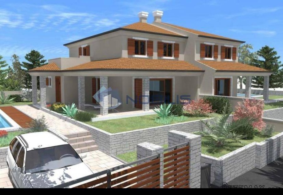 Umag, moderna dvojna kuća 156 m2 sa bazenom - 5