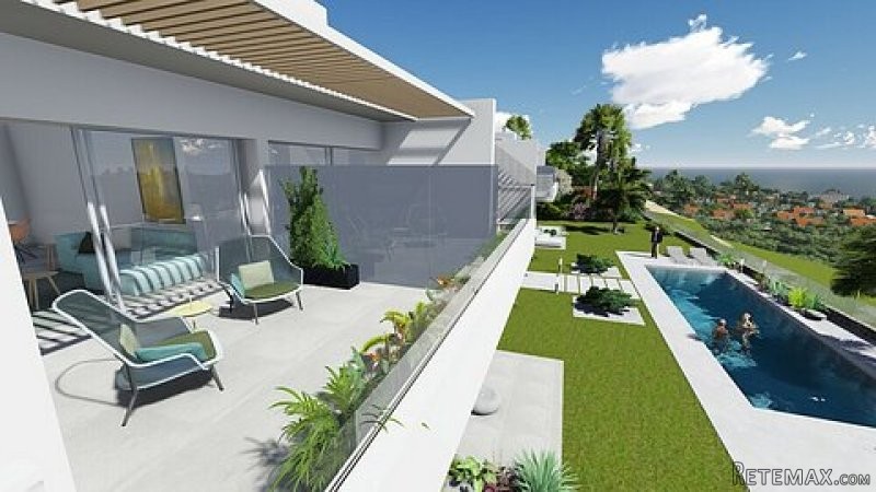 Bungalow Apartments with Panoramic Sea..