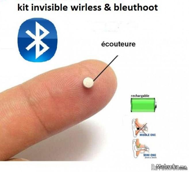 Kit invisible avec 2 mode bleuthoot ou..