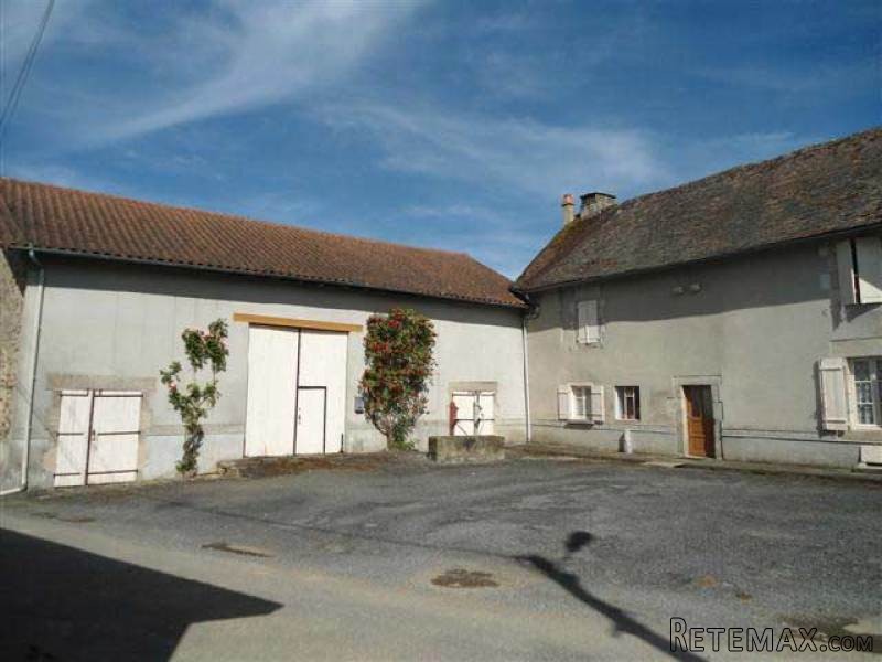 Stone House And Outbuildings Set On.. - 2