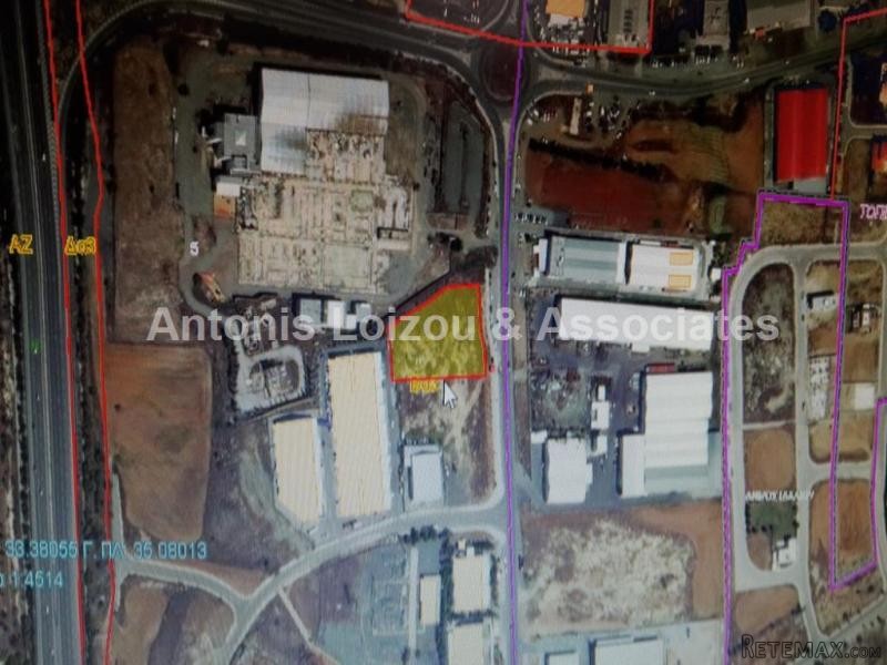 3677m2 Industrial Plot in Latsia
