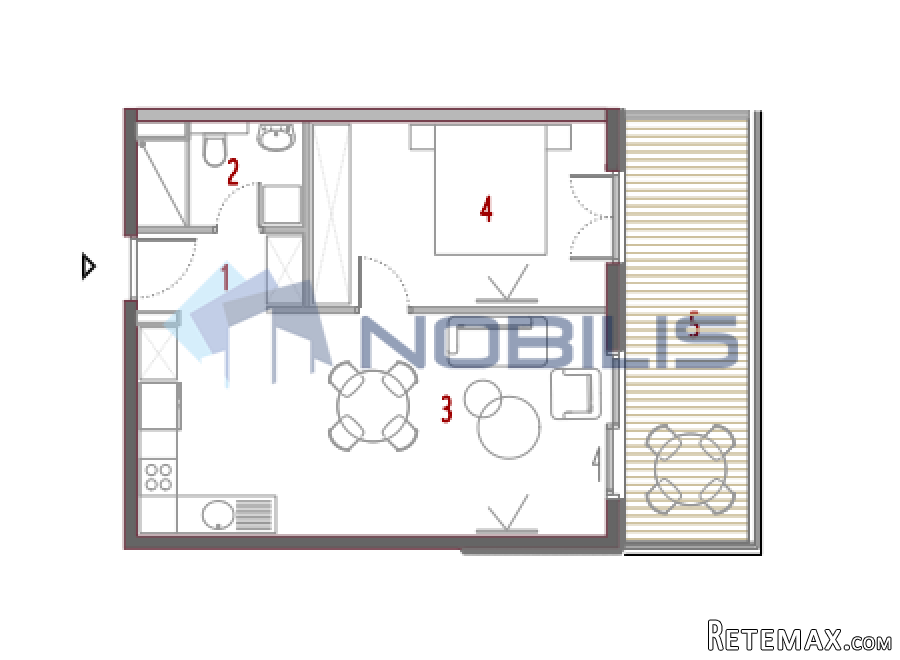TOP PONUDA! Split, Trogir, Seget, stan, 55.73m2, lođa..