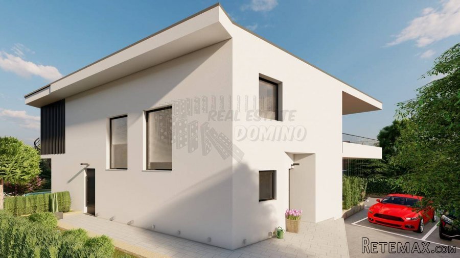 Malinska - okolica, dvojna kuća u izgradnji - 6
