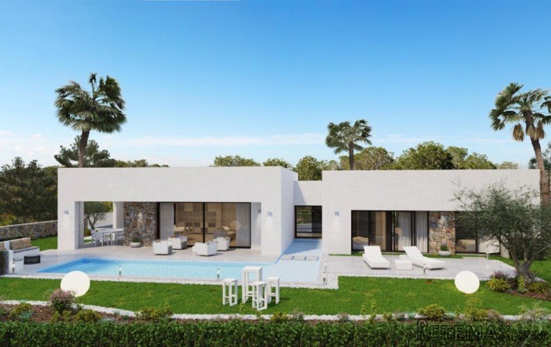 Modern design villa for sale on a south facing plot in a..
