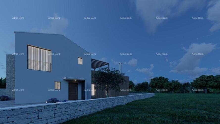 Građevinsko zemljište s projektom vile s bazenom, Rebići. - 5