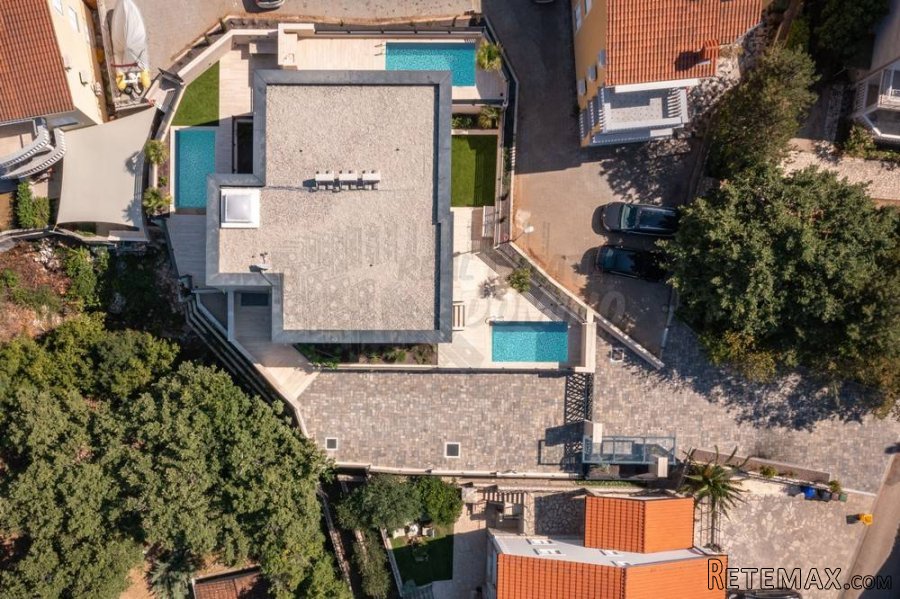 Penthouse u Malinskoj-bazen-pogled more! - 2