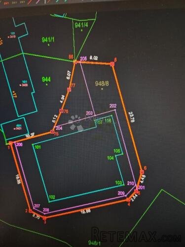Zemljište s građ dozvolom za 6 stanova