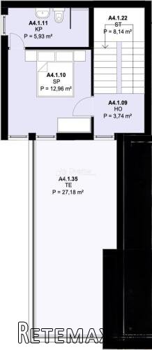 A4.1 – KAŠTEL NOVI; NOVOGRADNJA, TROETAŽNI STAN/KUĆA, 3S, VR - 3