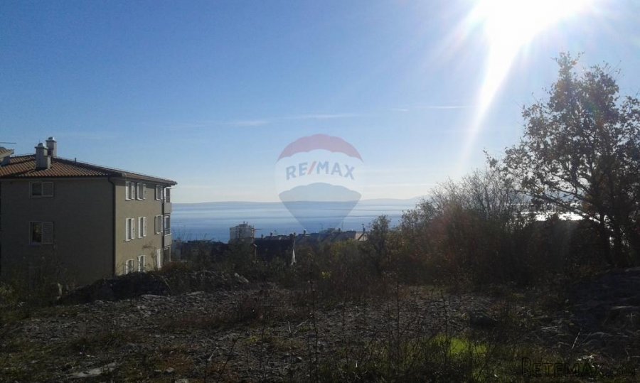 Rijeka,Zamet građevinski teren za 125 stanova, pogled na mor - 4