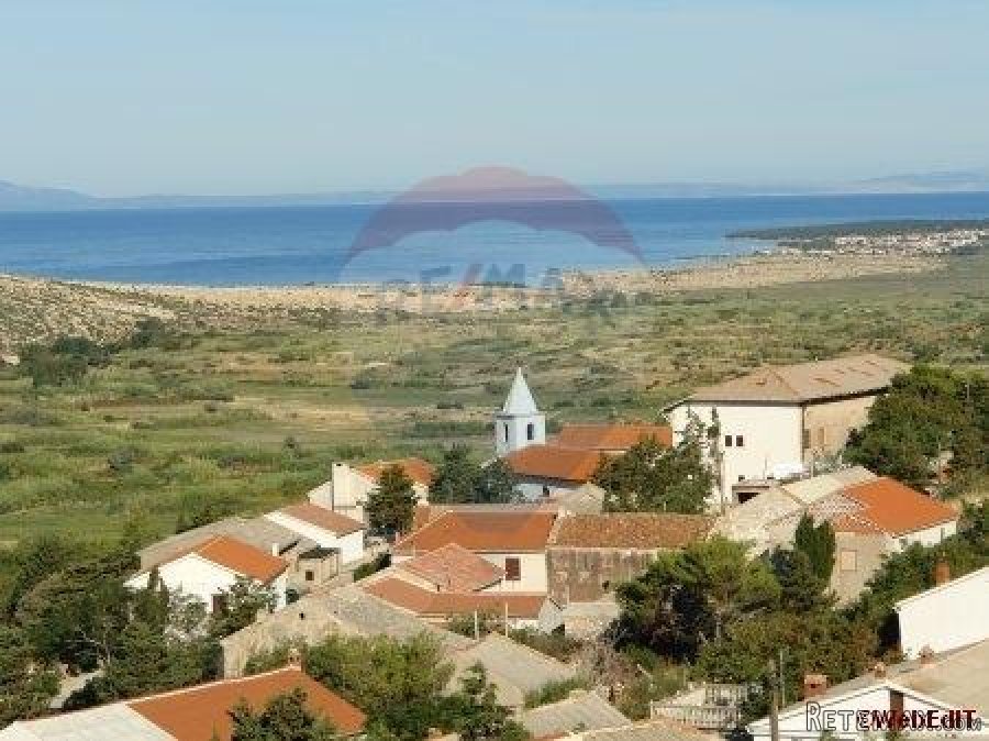 KOLAN - OTOK PAG - GRAĐEVINSKI TEREN 1614 m2 - 2